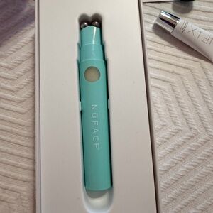 NuFACE Mini Microcurrent Facial Toning Device in Aqua Blue